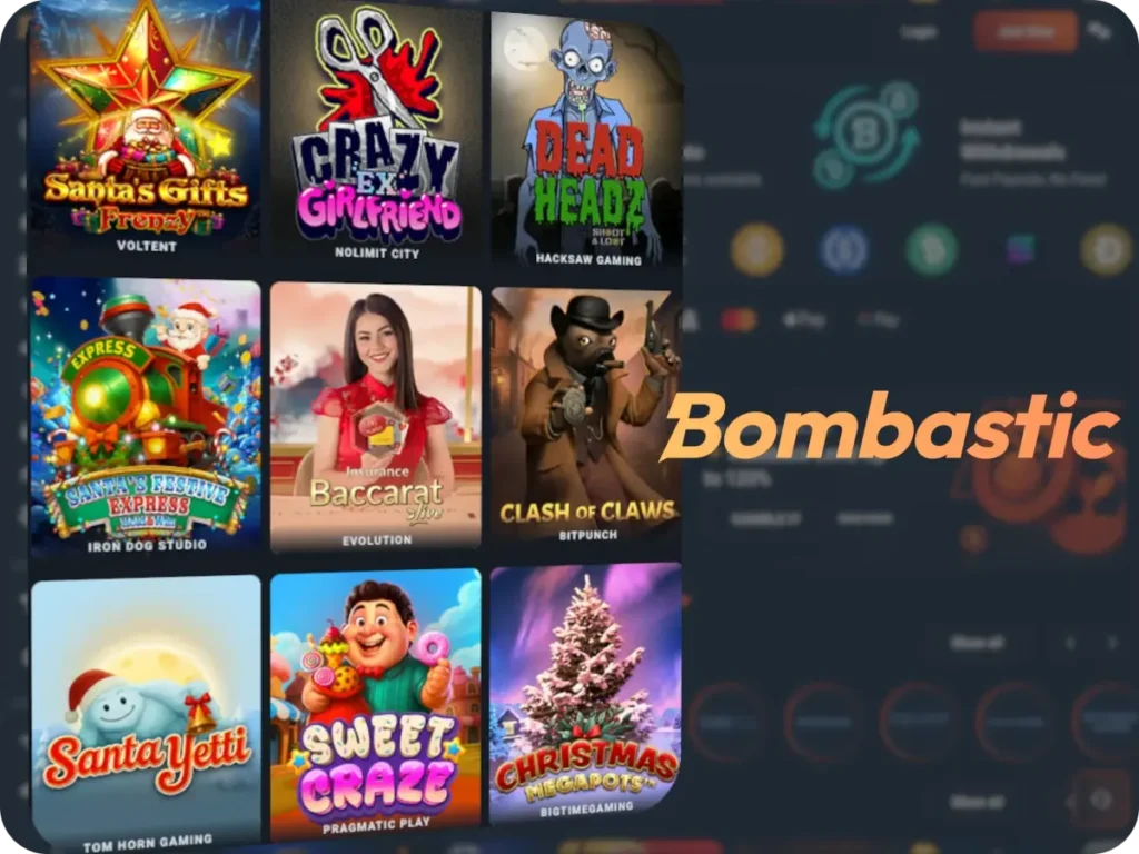 Bombastic-kasinopelit