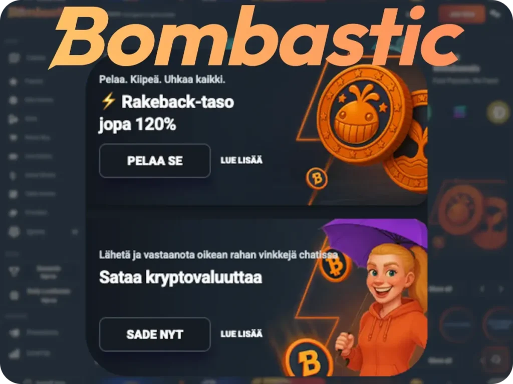 casino Bombastic bonus