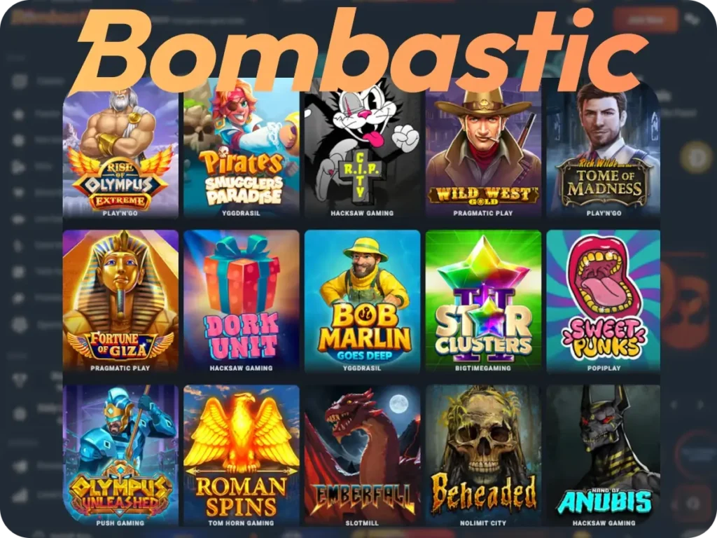 kasino Bombastic kolikkopelit